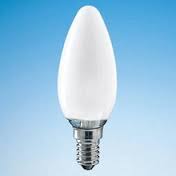 Lampadina OLIVA opale/bianco latte E14 15w, 25w, 40w, 60w